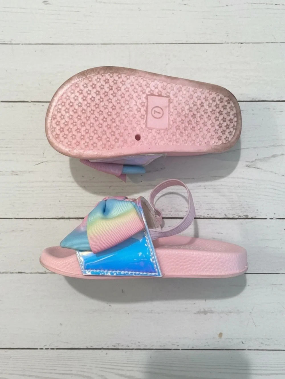 Lot of 4 - girls Shoes size 7, Crocs, H&M, etc